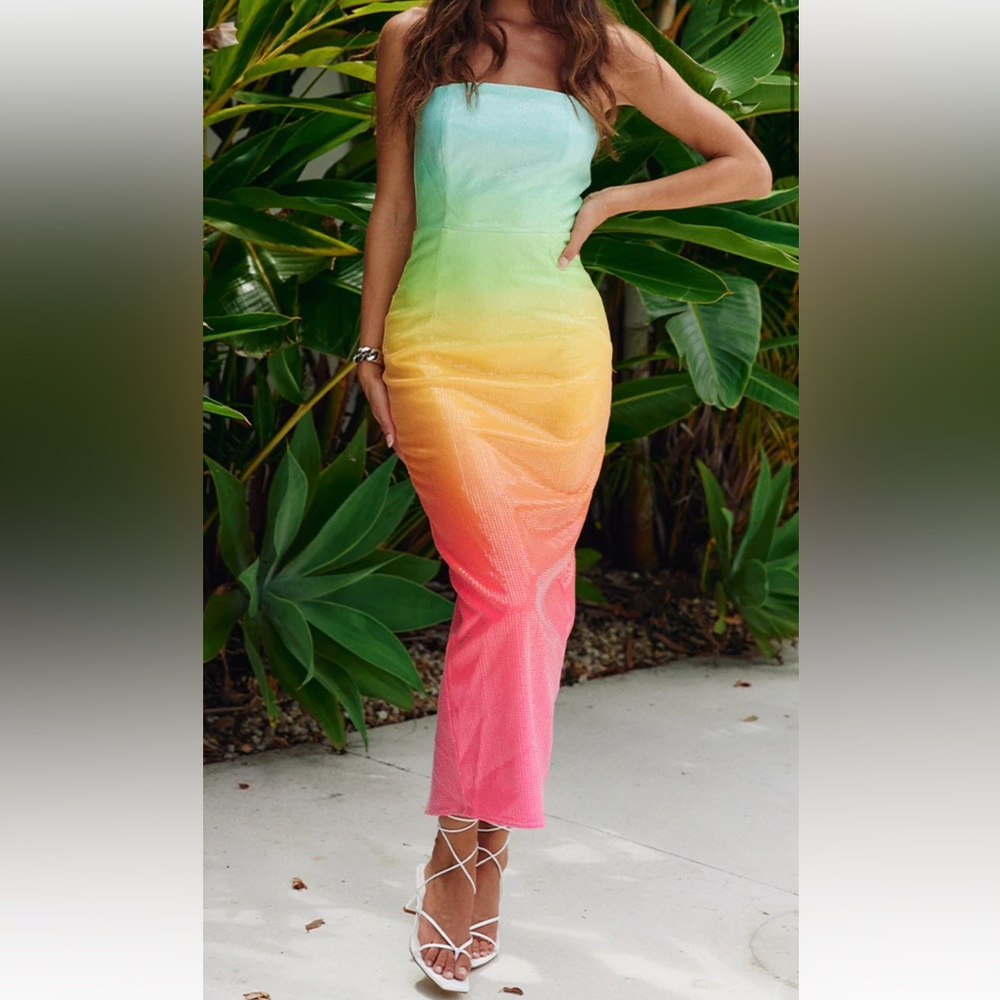 Runaway the label Malibu Midi Dress